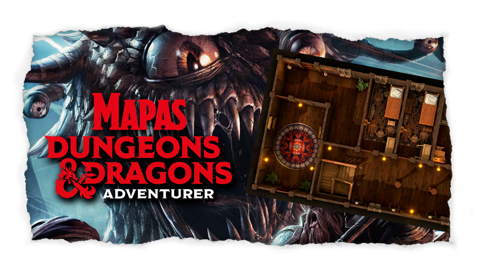 Mapas Dungeons & Dragons Adventurer: Campaña 01